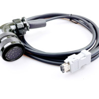Kompatibel untuk Kabel Pengkodean Servo Panasonic Seri A6 Cable Kabel Motor Servo Daya Besar