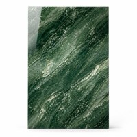 Pierre frittée verte Mars ultra-mince (6/9 mm) finition brillante 3 motifs continus ODM/OEM