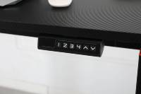 Bureau réglable en hauteur de jeu de levage électrique ADA poste de travail de jeu Pc ergonomique bureau à domicile avec lumières RVB