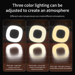 Pegangan Ponsel Selfie yang Dapat Diperpanjang dengan Lampu Tiga Warna dan Remote Nirkabel, Pegangan Shutter Magnetik untuk Smartphone untuk Vlog - Product Image 5