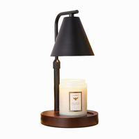 Diffuseur de cire élégant pour chevet avec lumière réglable et aromathérapie, excellent cadeau