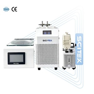SCITEK Laboratory Equipment 2000rpm Integrated <b>Vacuum</b> Centrifugal Concentrator Built-in Diaphragm <b>Pump</b> - Product Image 2