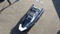 Bateau pneumatique rigide à ribs en fibre de verre RIB520, bateau de plaisance en provenance de Chine