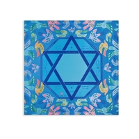 Tuiles de Mahjong Américain en Acrylique 32mm, 160 Pièces, Gravées 4 Couches Vert Magenta de Luxe avec Tapis Bleu Oiseau pour Fêtes Sociales