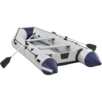 3m perahu tiup PVC lantai aluminium lipat Motor kecepatan tinggi perahu RIB dengan sertifikasi CE tidak termasuk motor tempel