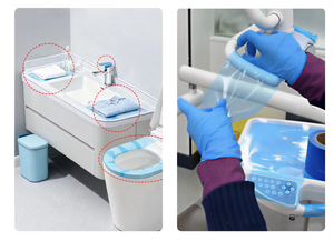 Película Protectora de PE de 30 cm, Perforada, Desprendible, Suave y Antipolvo, para Protección Médica y <span class=keywords><strong>Dental</strong></span> - Product Image 3