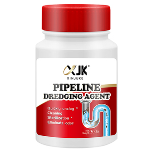 Xin Juke Déboucheur en poudre durable 300g, 50%-80% d'ingrédients actifs pour les bouchons tenaces, toilettes, tuyaux de douche, désodorisant - Product Image 2