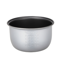 Cuisinière à riz électrique cylindrique automatique numérique portable en plastique mini en gros avec tasse à mesurer antiadhésive, vente chaude pour la maison