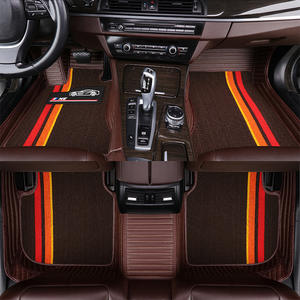 Revêtement de sol avant arrière en cuir pvc, tapis de voiture moulé 3d pour bmw <span class=keywords><strong>série</strong></span> 3 e90, tapis de sol de voiture étanche pour mg zs - Product Image 6