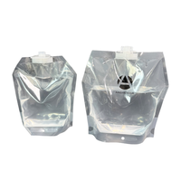 Pochettes de liquide désinfectant 500 ml 1000 ml avec bec verseur pour distributeur automatique