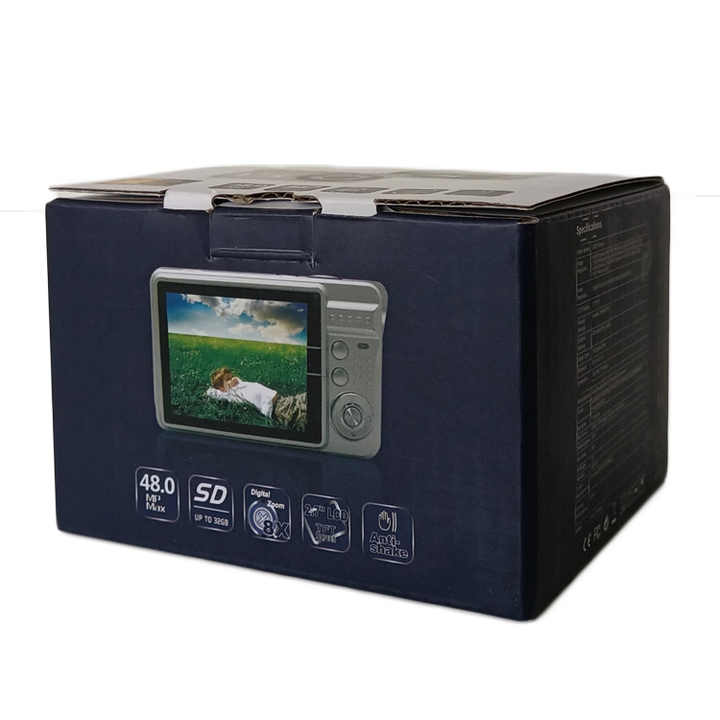 Custom Design Large Size Rigid Corrugated Printing Cardboard Box Camera ...