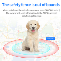 Traceur GPS anti-perte pour animaux de compagnie, mini traceur pour chien, chat, enfant, étanche, via application intelligente, visualisation de l'historique des trajets, positionnement précis