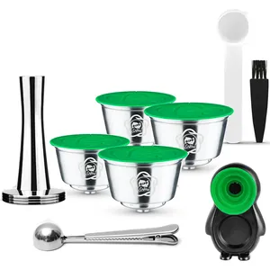 Cápsulas <span class=keywords><strong>de</strong></span> Café Reutilizables <span class=keywords><strong>de</strong></span> Acero Inoxidable para Mini Me Piccolo XS con Filtros Crema, Cápsulas <span class=keywords><strong>de</strong></span> Café Icafilas <span class=keywords><strong>Dolce</strong></span> Crema - Product Image 2