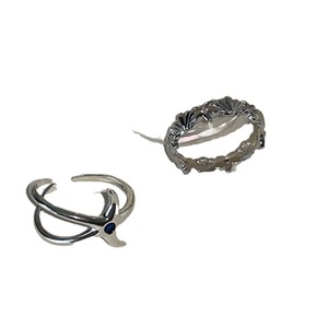 Bague ouverte en métal coquillage et étoile de mer pour femmes, simple, tendance, tempérament, toutes les bagues assorties, vente en gros - Product Image 5