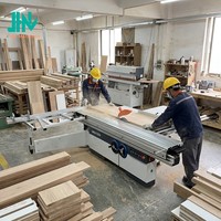 Scie à table coulissante industrielle de type MAS à inclinaison de 45 degrés de 3200 mm pour commande en gros, avec micro-réglage, pour contreplaqué