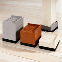 Pieds de Meuble Modernes Réglables pour Chambre à Coucher, Extensions de Pieds de Table 7,5-11 cm, Pieds Antidérapants pour Lit et Canapé, Charge de 1800 kg