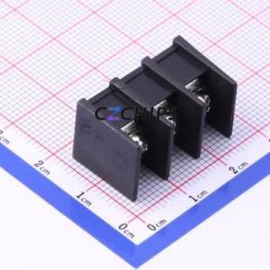 KF25C-7.62-3P Barrier Terminal Block Through hole Component (THT),P=7.62mm Connector Two Sides 7.62mm 1x3P Straight Pin - Product Image 1
