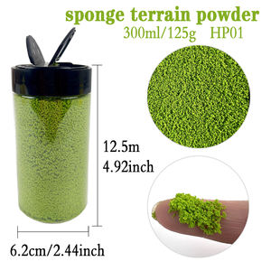 Polvere per Terreno in Spugna per Modellismo Ferroviario - Accessori per Modelli in Miniatura (Adatto per Scale 1:35/1:48/1:64/1:72/1:87) - Product Image 3