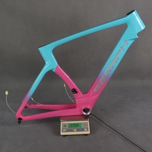เฟรมจักรยานเสือหมอบคาร์บอนไฟเบอร์ T1000 สีพิเศษ รุ่น TT-X38 สายเบรกภายใน เกลียว T47 ยาง 700X32C - Product Image 6