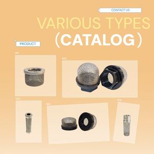 Filtre à peinture sans air pour <span class=keywords><strong>pistolet</strong></span> de pulvérisation, filtre à liquide en acier inoxydable 304, filtre cylindrique 30-200 mailles - Product Image 6