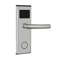 Cerradura de puerta de hotel electrónica inteligente con tarjeta RFID de 125Khz con software Temic ProUSB gratuito