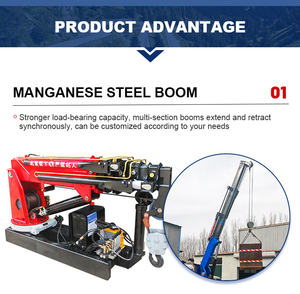 Заводская цена, небольшой грузовик, 2 тонны, 3 тонны, 5 тонн, 6 тонн, гидравлический подъемник с краном - Product Image 3