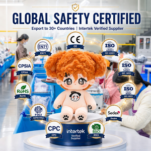 Produttore di Peluche Personalizzati a Tema Animali: dal Design Creativo alla Collezione Finita, Morbido Cotone PP, OEM ODM, Conformità alle Norme di Sicurezza - Product Image 2