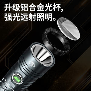 Linterna LED Xinster de 2000LM, Recargable, de Alta Potencia, Portátil, para Exteriores - Product Image 2