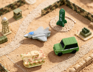 Modellini in Resina di Veicoli Militari, Modellini da Collezione per Appassionati Militari, Carri Armati e Jet Kawaii, Giocattoli Educativi a Tema Militare per Bambini, per Slime e Pasta Modellabile - Product Image 4