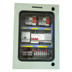 Solar Panel Photovoltaic AC Three-phase Combiner Box Accessories Energy Junction Iron Box DC 2 in 2 Out IP65 400V Outdoor Use - Product Image 1