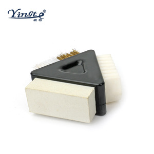 Cepillo para zapatos Yinste de tres lados, portátil, de PP, para eliminar manchas de pelo, para gamuza y piel de ciervo. - Product Image 2