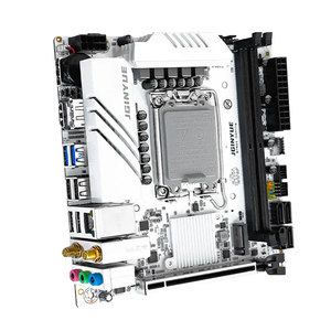 Jginyue b760i Mini ITX chơi game máy tính để bàn Hỗ trợ Intel 12th/13th thế hệ lga1700 Bo mạch chủ đôi <span class=keywords><strong>DDR4</strong></span> Bộ nhớ Sata 64GB - Product Image 1
