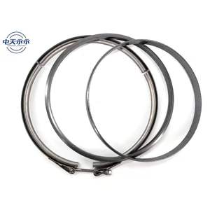 Volvo Truck Heavy-Duty Abrazadera en U ajustable <span class=keywords><strong>de</strong></span> acero inoxidable Abrazaderas <span class=keywords><strong>de</strong></span> escape DPF/Abrazadera <span class=keywords><strong>de</strong></span> manguera Sistema <span class=keywords><strong>de</strong></span> medición en pulgadas (Modelo - Product Image 2
