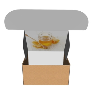 Caja de Cartón Corrugado para Envíos de Miel, Impresa a Color y Personalizada, Material de Papel Resistente, Reciclable, para Envasado de Alimentos, Bebidas, <span class=keywords><strong>Cerveza</strong></span> y Productos Artesanales - Product Image 4