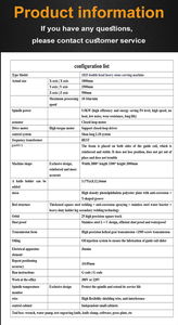 Máquina de grabado de piedra de granito de 220V duradera, sistema blindado EMI autolubricante, rodamiento de engranajes de Motor central, trabajo de piedra PLC - Product Image 6
