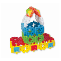 Haute qualité éducatif bébé et enfants jeu de société bricolage ville bloc de construction jouets pour la Construction et le développement de la maison