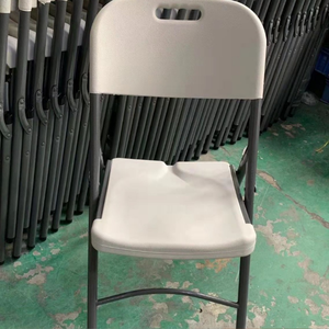 Chaise pliante <span class=keywords><strong>de</strong></span> <span class=keywords><strong>jardin</strong></span> en plastique HDPE moderne et économique, portable, empilable, confortable, pour hôtel, parc, usage extérieur - Product Image 1