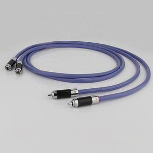 RSANTEK haut de gamme OFC AC <span class=keywords><strong>HIFI</strong></span> câble Audio <span class=keywords><strong>Hifi</strong></span> fil d'alimentation RCA câble Audio pour bricolage - Product Image 6