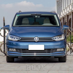 Volkswagen Touran L กระจังหน้าชุบโครเมียมฝาครอบกันชนส่วนบน2016-2020 ABS พลาสติกการกำหนดค่าต่ำสูง - Product Image 5