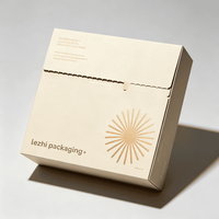 Boîtes d'expédition en carton ondulé de luxe en gros, logo personnalisé, emballage pliable réutilisable en papier carton