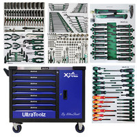 Chariot à outils Phixwell XXL à 7 tiroirs avec plateau pour garage, atelier et réparations