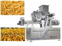 Ligne de production de machines à fabriquer des pâtes macaronis de formes variées entièrement automatiques pour l'industrie