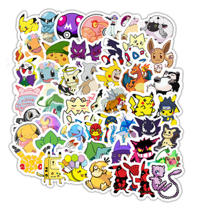 Personalizado troquelado niños <span class=keywords><strong>de</strong></span> vinilo <span class=keywords><strong>de</strong></span> PVC <span class=keywords><strong>de</strong></span> <span class=keywords><strong>dibujos</strong></span> animados 3d <span class=keywords><strong>de</strong></span> <span class=keywords><strong>dibujos</strong></span> animados Naruto pokemon <span class=keywords><strong>anime</strong></span> pegatinas - Product Image 2