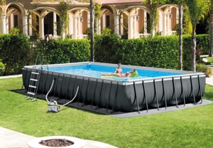 <span class=keywords><strong>Piscine</strong></span> rectangulaire en acier de haute qualité <span class=keywords><strong>INTEX</strong></span> 26374 32' x 16' x 52'' pour l'extérieur - Product Image 4