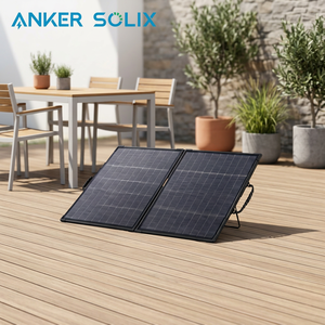 Panel Fotovoltaico Anker Solix PS100 de 100W, Certificado TUV CE, Diseño Resistente a la Intemperie, para Van Life y Overland, Stock en la UE - Product Image 1