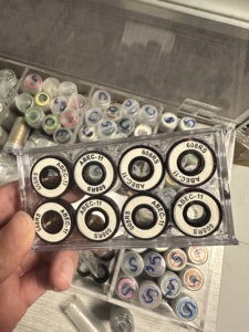 Chất lượng cao tùy chỉnh ván trượt 608 ABEC 7 vòng bi 627 2rs 627 ZZ abec9 Chrome thép rãnh sâu bóng loại giá rẻ Skate Hội Đồng Quản Trị - Product Image 5