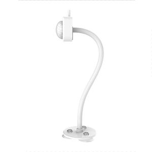 Tête de fontaine à eau intelligente pour animaux de compagnie avec capteur de détection infrarouge pour chats et chiens, design détachable en plastique blanc - Product Image 1