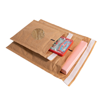 Nouveauté sac en papier kraft nid d'abeille sac en papier kraft brun 100% sac auto-adhésif rembourré en papier sac postal en nid d'abeille