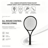 Raqueta de Tenis GQK GC4172 de Fibra de Carbono, Ligera, de Alto Brillo, con Potencia, Precisión y Rendimiento, Tamaño de Cabeza Medio-Plus, Diseño Resistente a Impactos