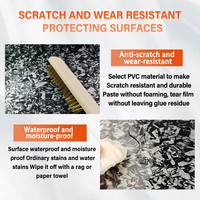 Film de protection de voiture PET changeant de couleur, fibre de carbone holographique or 8MIL, protection UV IR, rouleau pour intérieur de véhicule